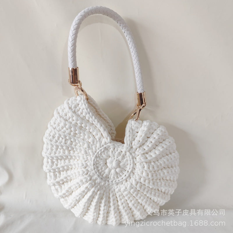 Conch Woven Handbag