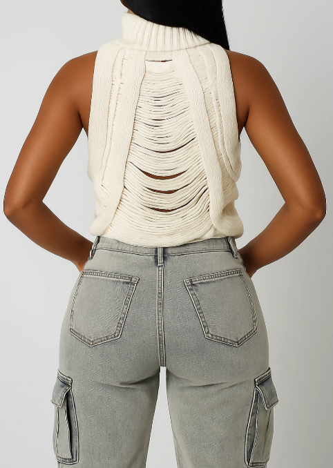 Fab Sleeveless Sweater